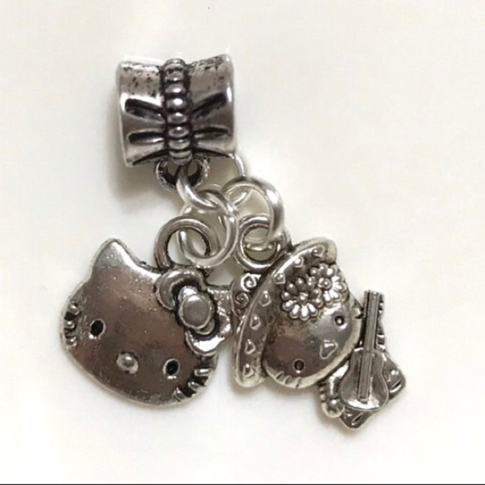 Hello Kitty Charm set Fit Pandora Bracelet
